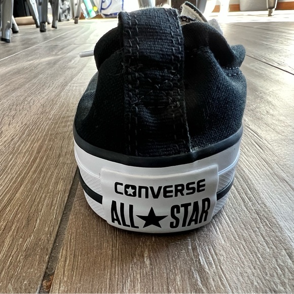 Brand new (w/o tags) Black and White Converse Low Tops Women’s Size 5 - Picture 6 of 12